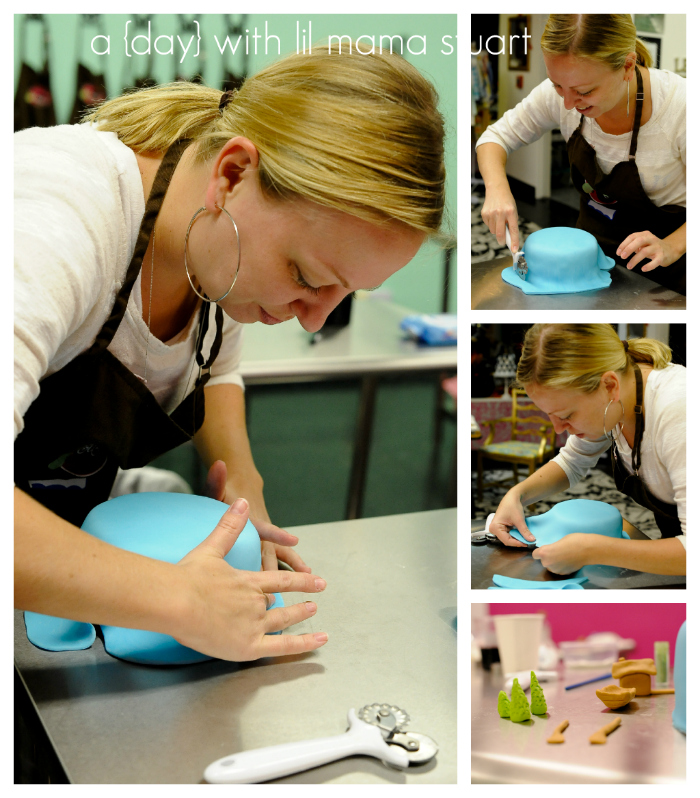A Day With Lil Mama Stuart Fondant Cake Decorating Class