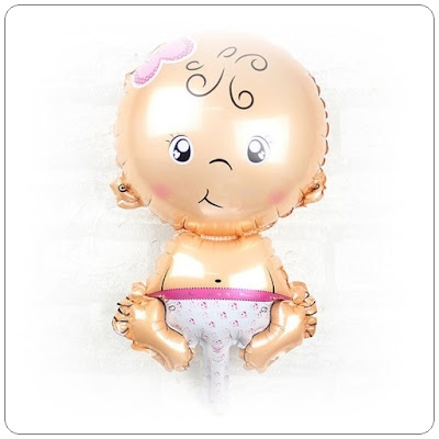 Balon Foil Baby Girl Mini