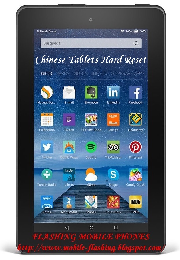 How to Hard Reset Chinese Tablets ABDE INFO