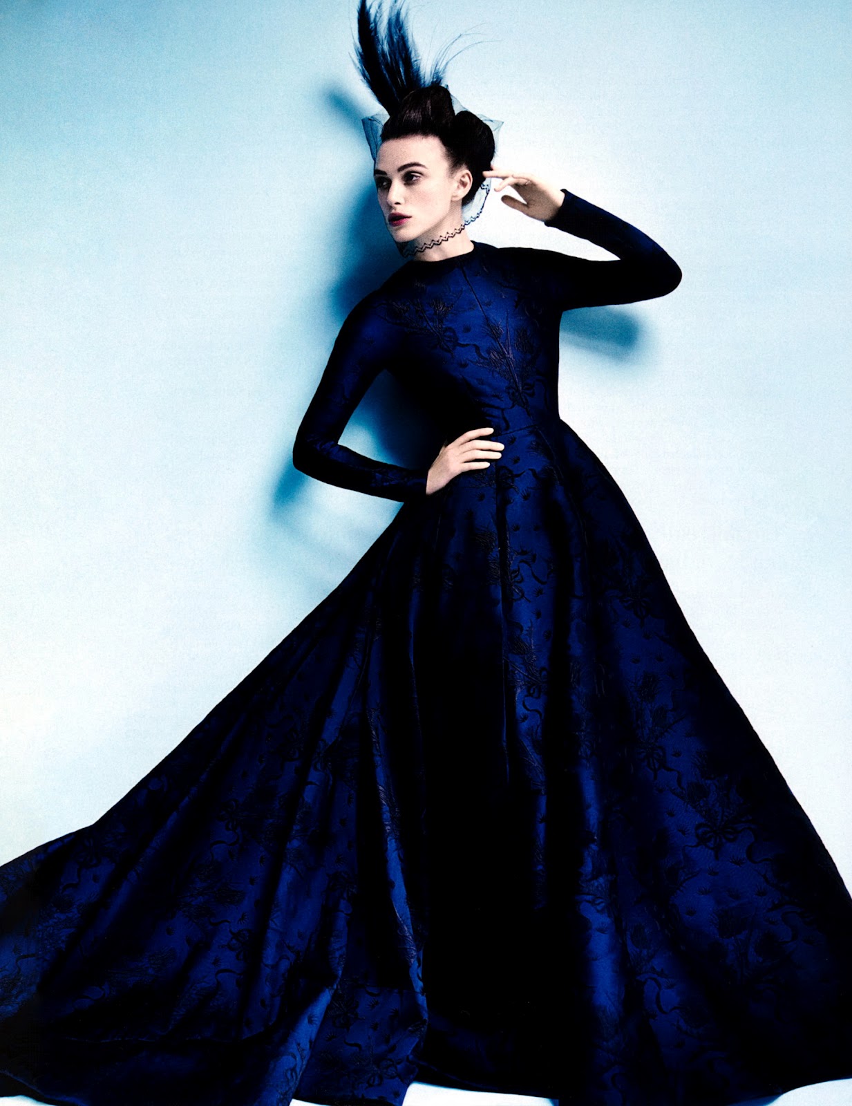 Keira Knightley - Vogue US October 2012 | Just FAB Celebs