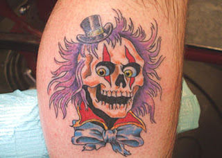 clown tattoo design