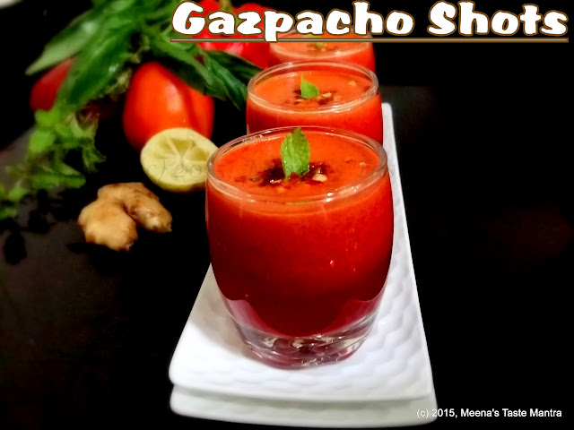 Gazpacho Shots 