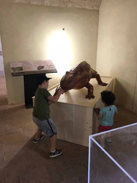 mostra "Extinction: prima e dopo la scomparsa dei dinosauri" allestita a Gubbio 
