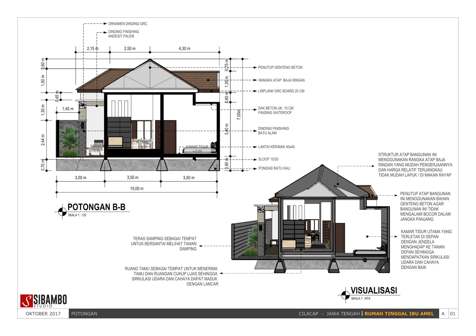 Download Desain Rumah Minimalis Modern 10 X 10 Images