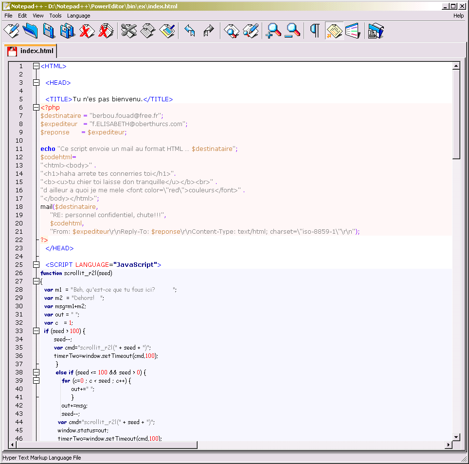 Notepad t informatika