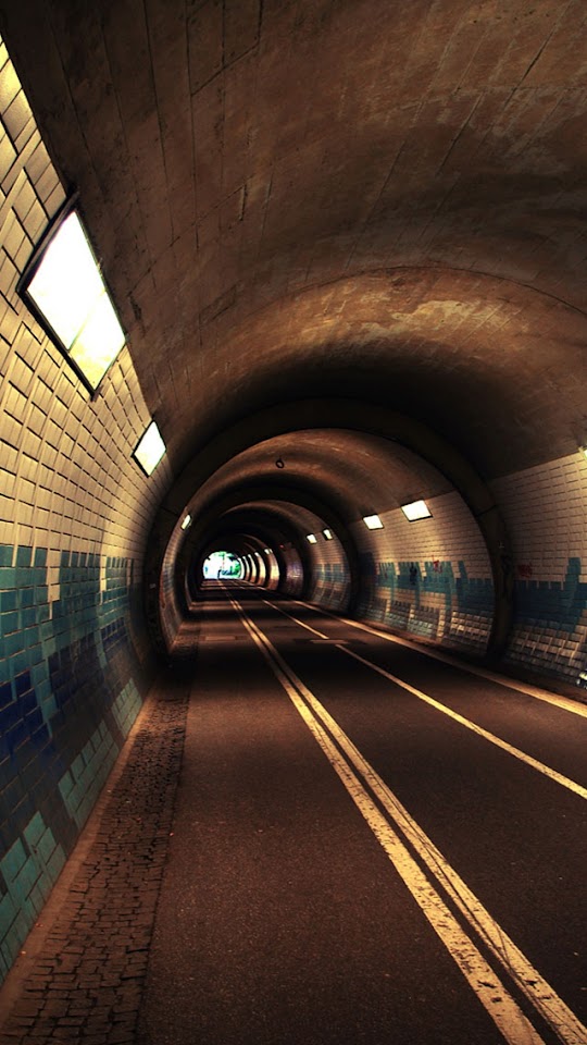   Tunnel Road   Android Best Wallpaper
