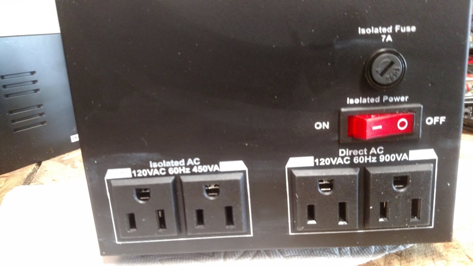 Spud's blog Isolation transformer and Variac