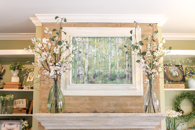 Spring arrangements with artificial branches