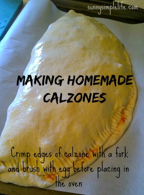 pizza dough, homemade calzones, frugal cooking