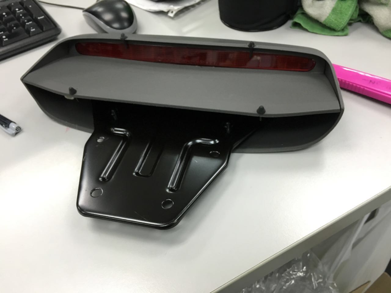 Battery And Brake Light On Kia Spectra