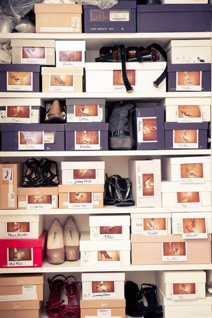 25 ideas para organizar los zapatos en tu hogar