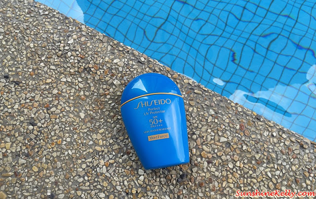 Shiseido Perfect UV Protector SPF 50+ PA++++ WetForce, Shiseido sunblock