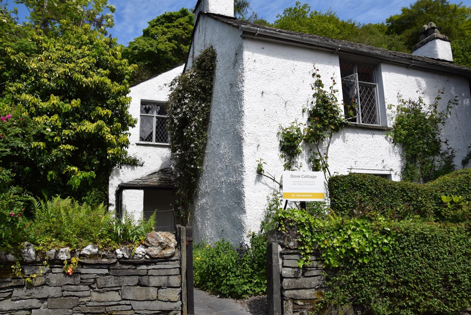 socalgalopenwallet Dove cottage, William Wordsworth, Grasmere, Lake