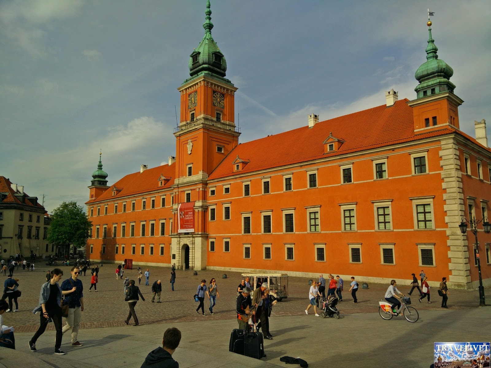 Pologne : Varsovie : Le Château Royal de Varsovie