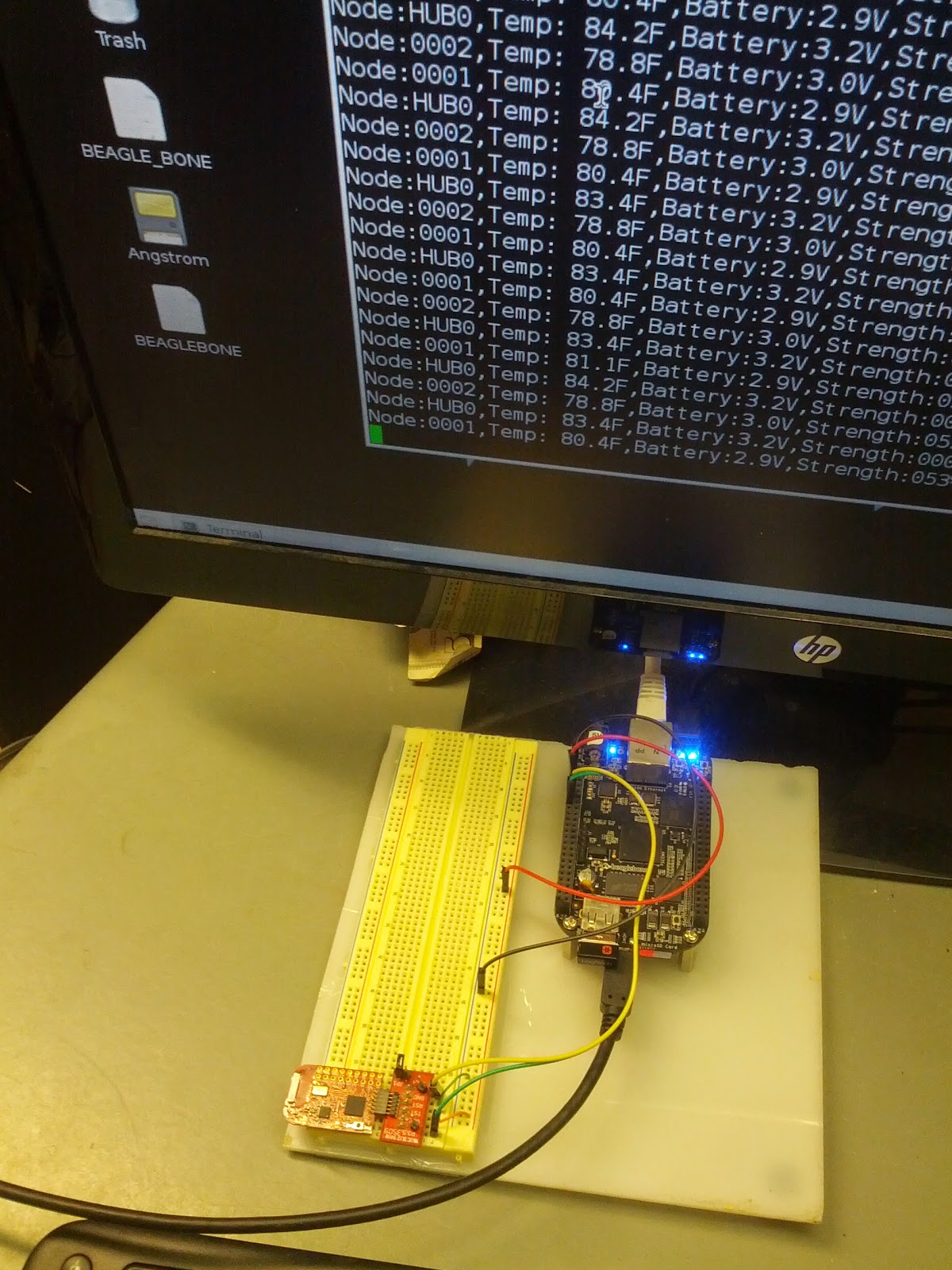 David Girle BeagleBone Black, Node.js and the Serial Port