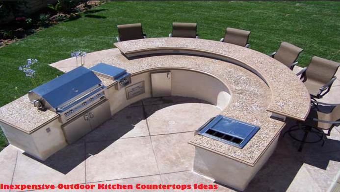 Inexpensive Outdoor Kitchen Countertops Ideas