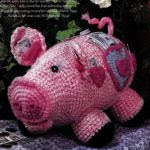 patron gratis cerdo amigurumi | free pattern amigurumi pig 