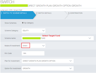 Reliance Mutual Fund - Start STP Reliance Mutual Fund - Start STP