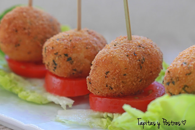 Croquetas De Bacalao Ahumado
