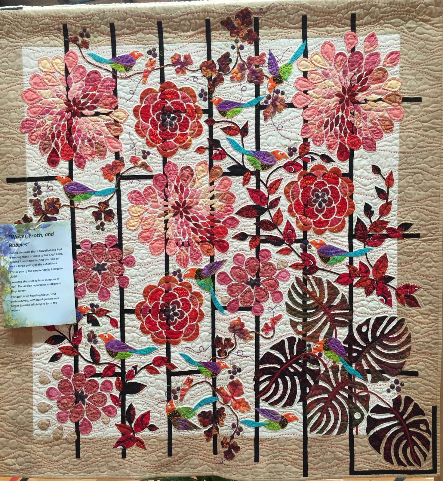 Sunshine Linus Inc. Quilt Shows Near and Far.........