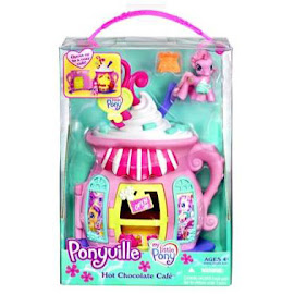 My Little Pony Pinkie Pie Hot Chocolate Cafe Building Playsets Ponyville Figure