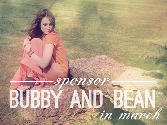 Join the Bubby & Bean Sponsor Team