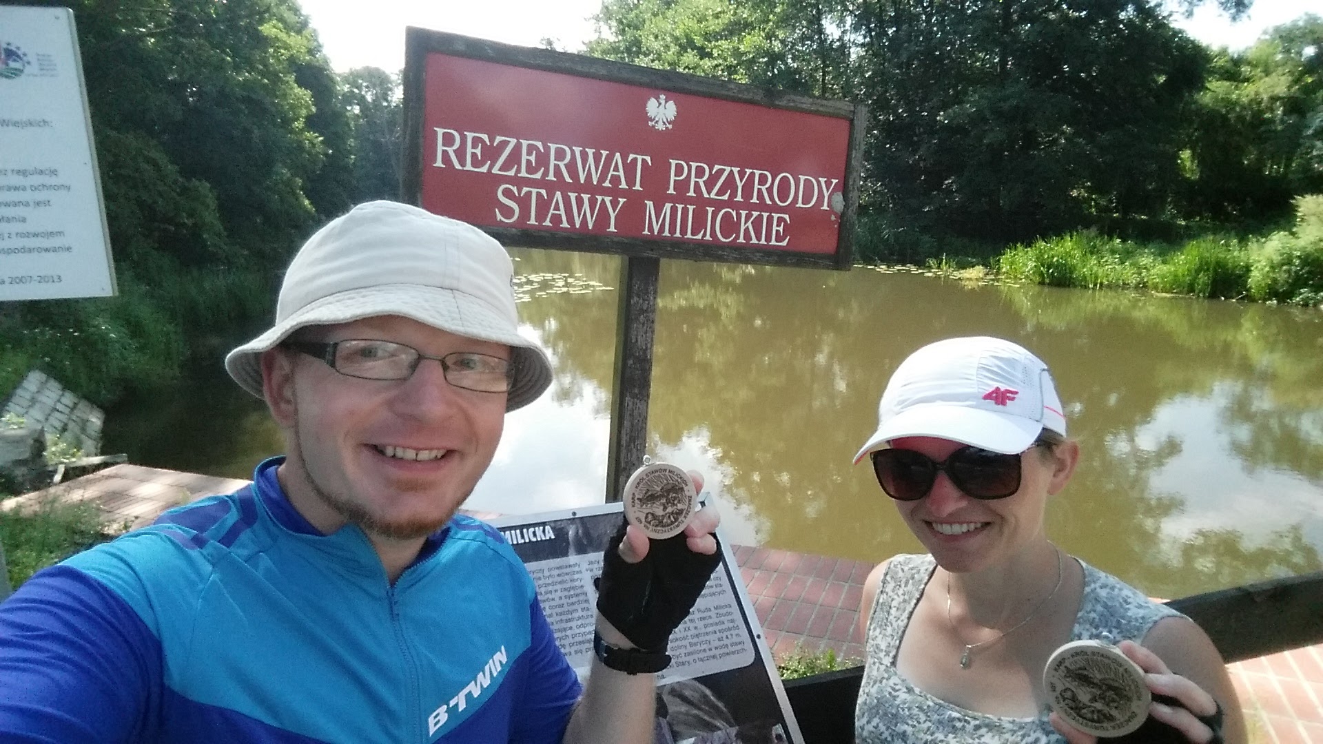 Kolorowe karpie czyli jazda rowerem z Luźną Gumą po okolicach Milicza cz. II