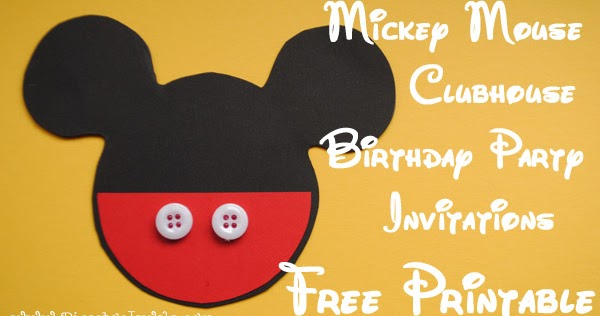 Director Jewels Mickey Mouse Clubhouse Diy Birthday Party Invitations Tutorial Edit mickey mouse birthday invitations 1. mickey mouse clubhouse diy birthday