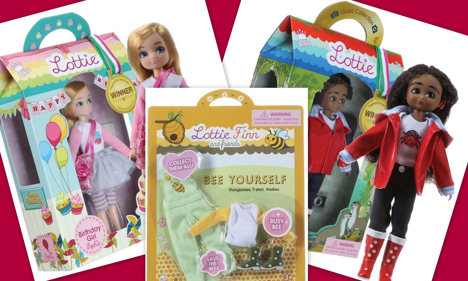 The Brick Castle Lottie Dolls (age 3+) Prize Bundle Giveaway