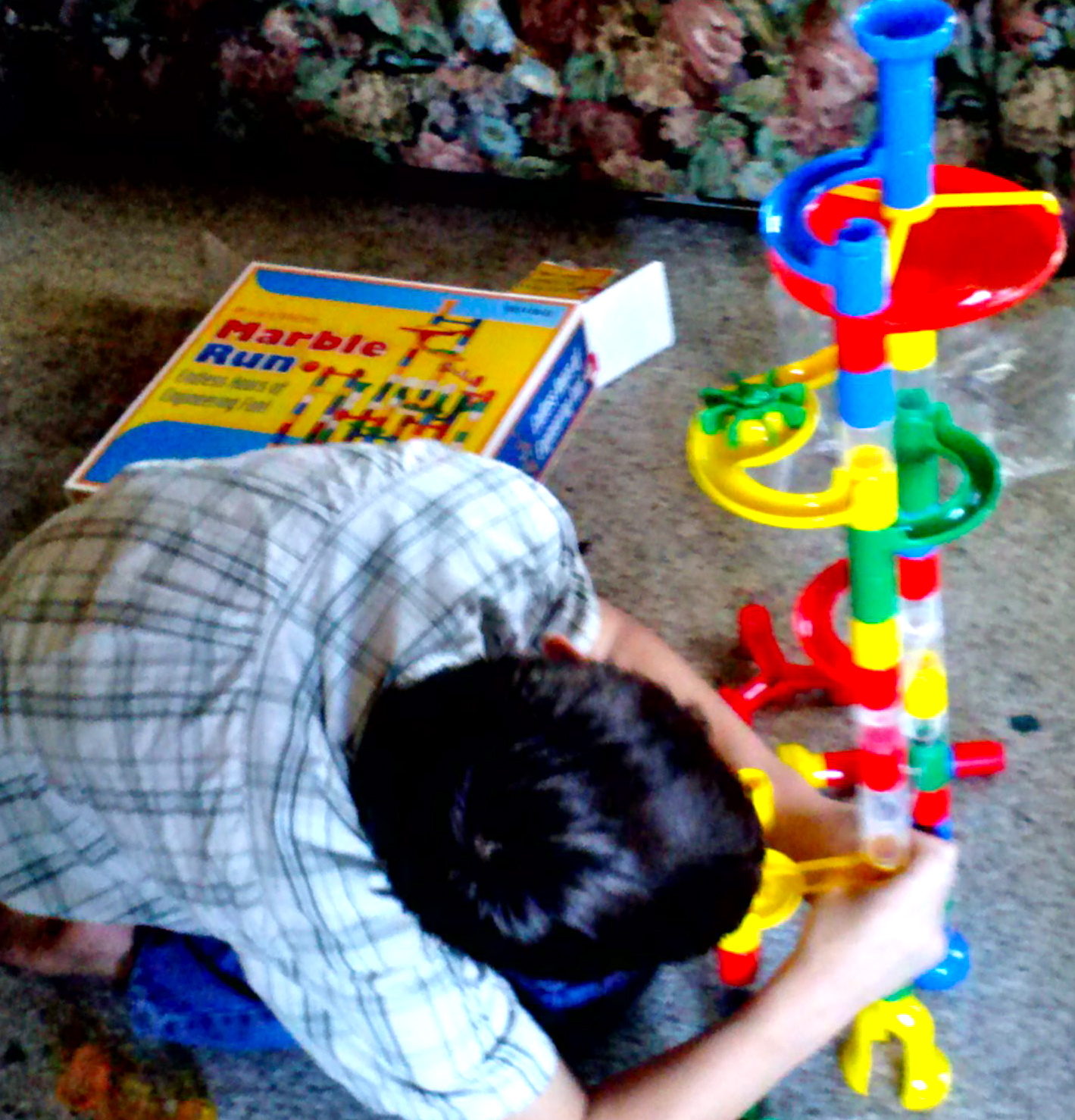 MindWare Marble Run Review & Giveaway