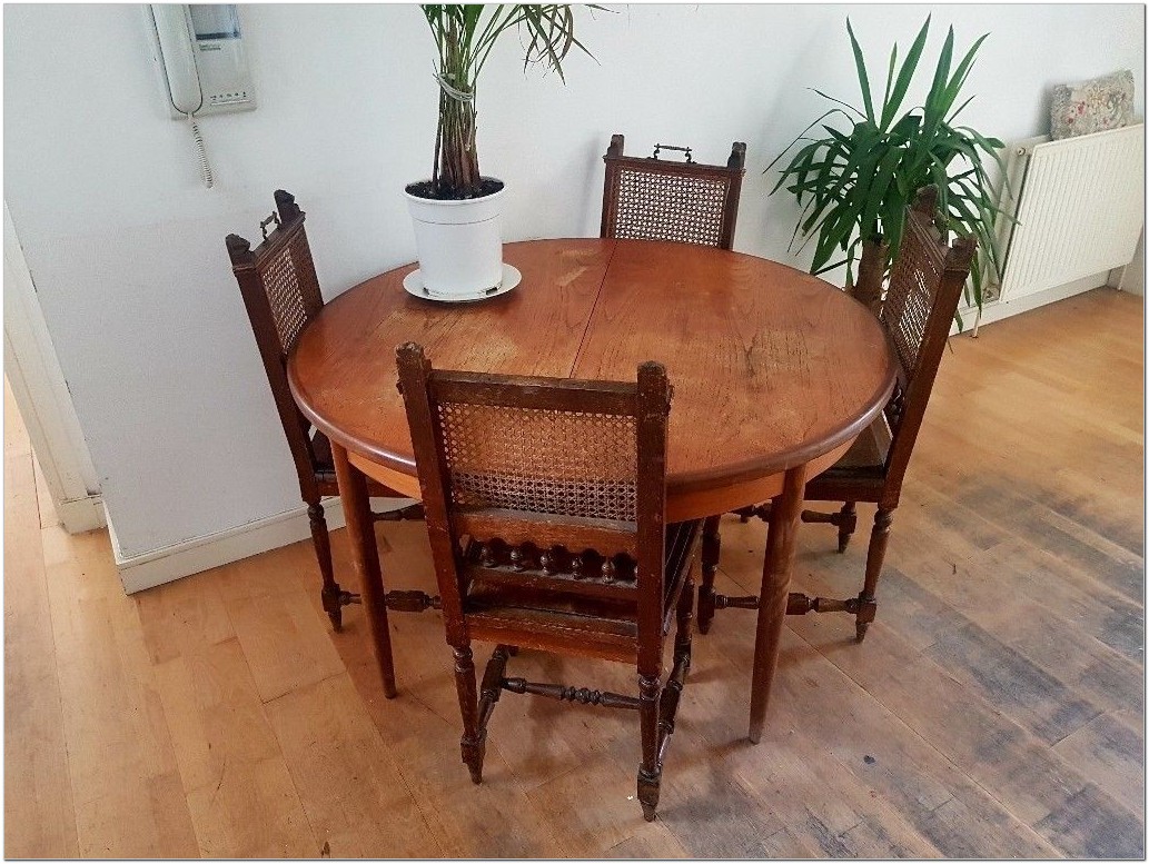 Antique Dining Table And Chairs London