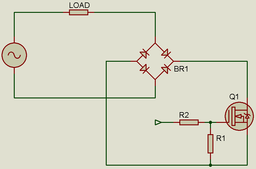 Controlling AC Loads with a MOSFET Circuit Crush