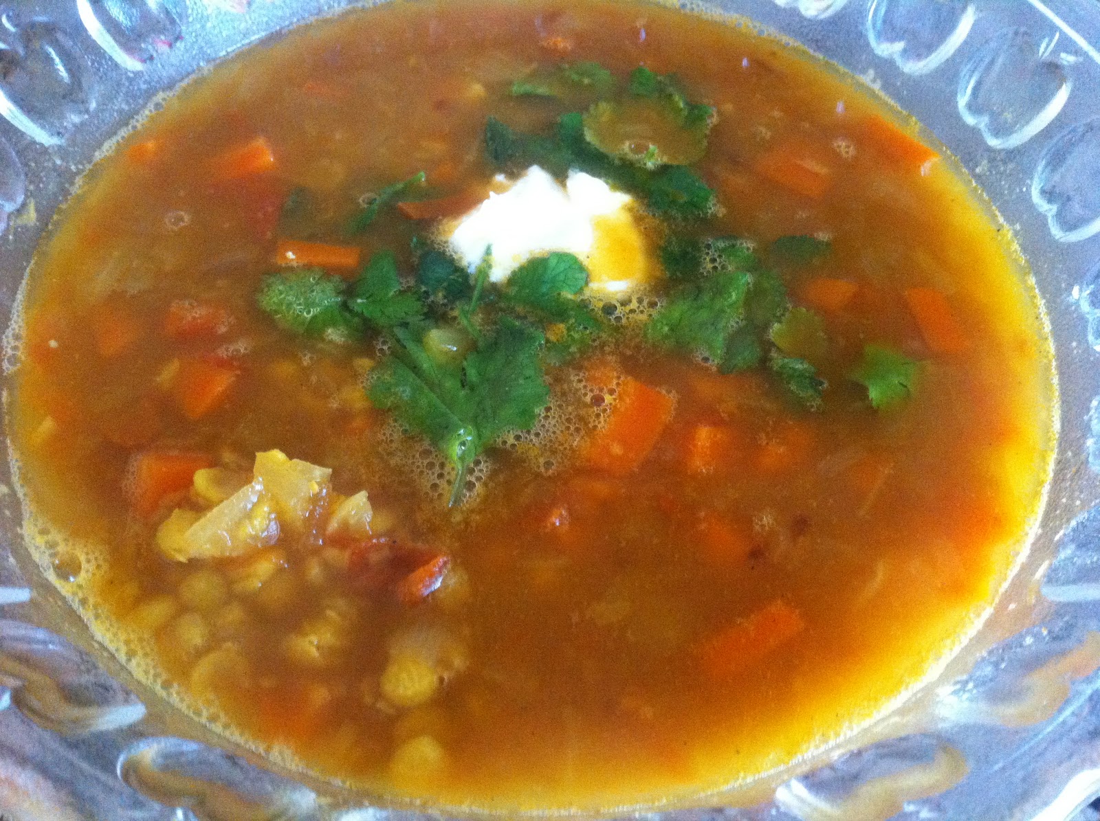 Slow Cooker Yellow Lentil Soup