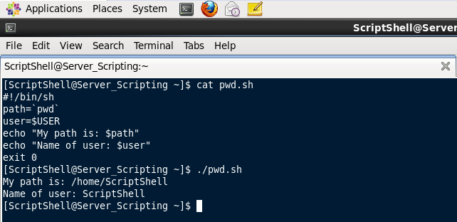 What's shell script and the role of Environment variables with example ...