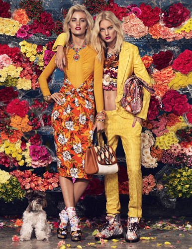 Bloom Town shoot styled Giovanna Battaglia and shot by Sharif Hamza for W Magazine March 2012 via Fashion Gone Rogue