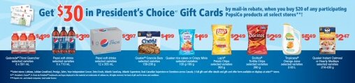 Canadian Daily Deals Loblaws Spend 20 In PepsiCo Products Get 30 