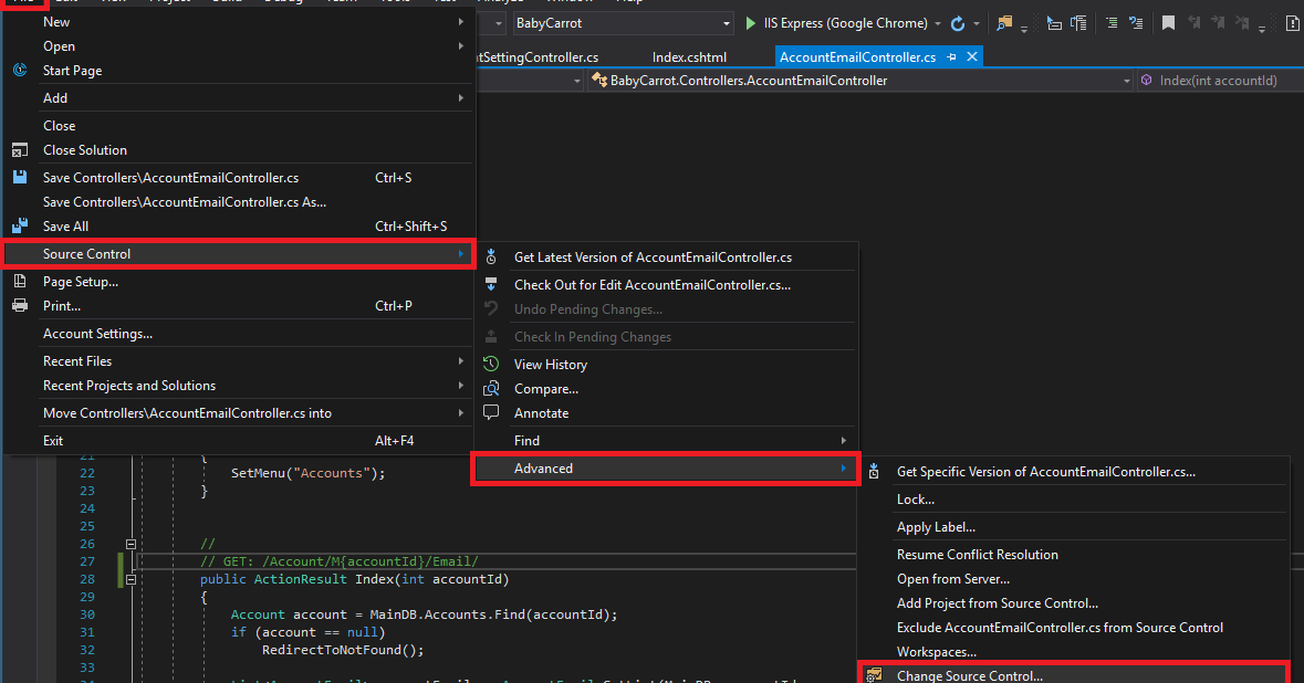 Programming Tips: How to unbind a project from soruce control (VSTS) in ...