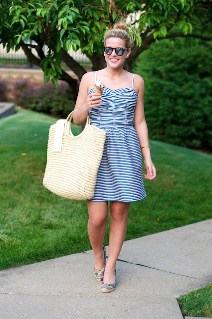 preppy dressy beach look