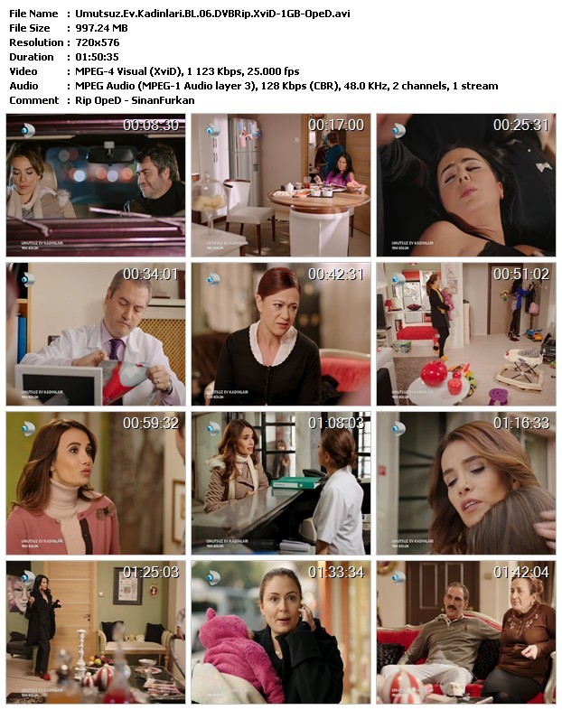 Umutsuz Ev Kadınları 6.Bölüm indir FullDownloadTr I Full film indir I