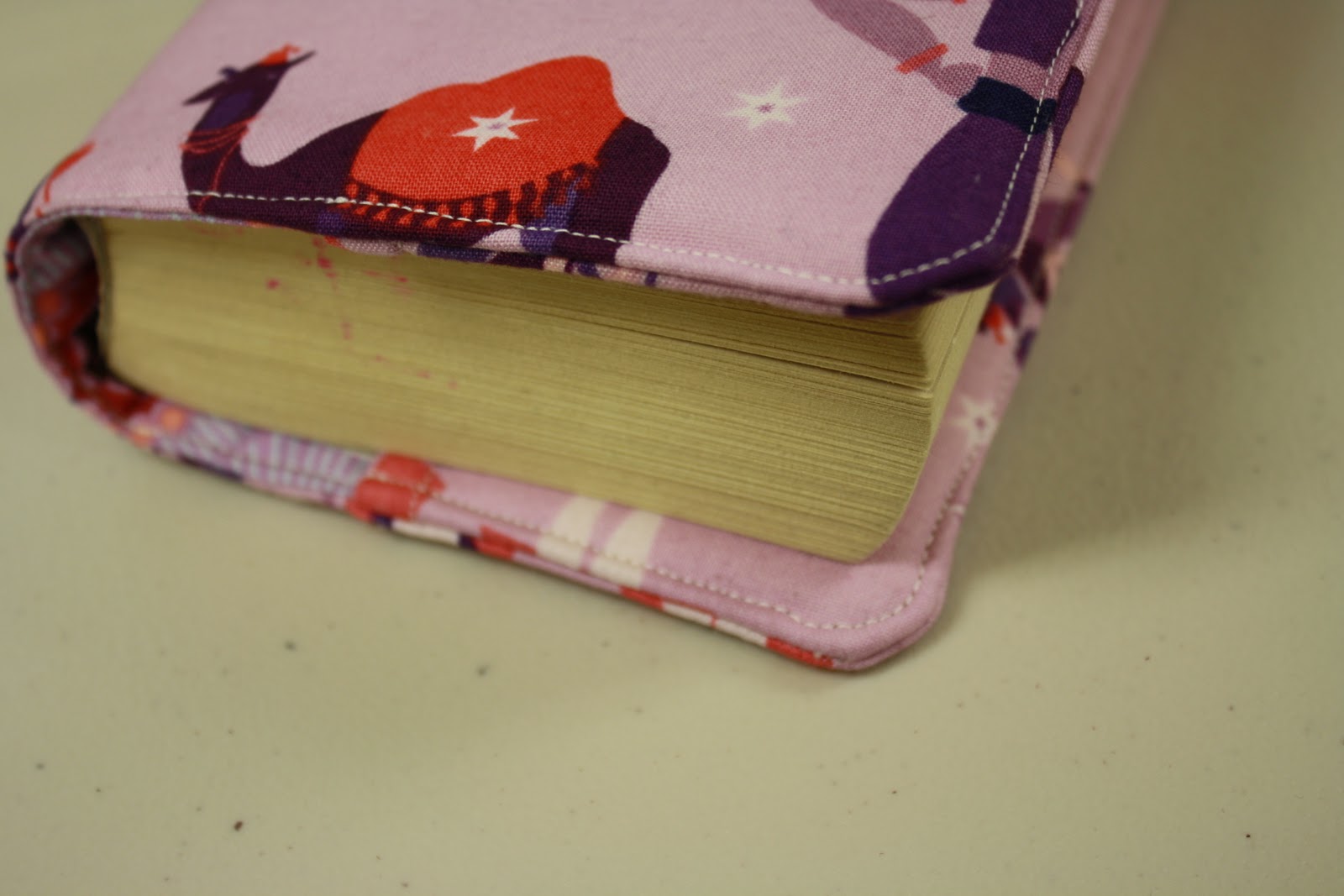 Threaded Mess Quilted Paperback Book Cover Part 4