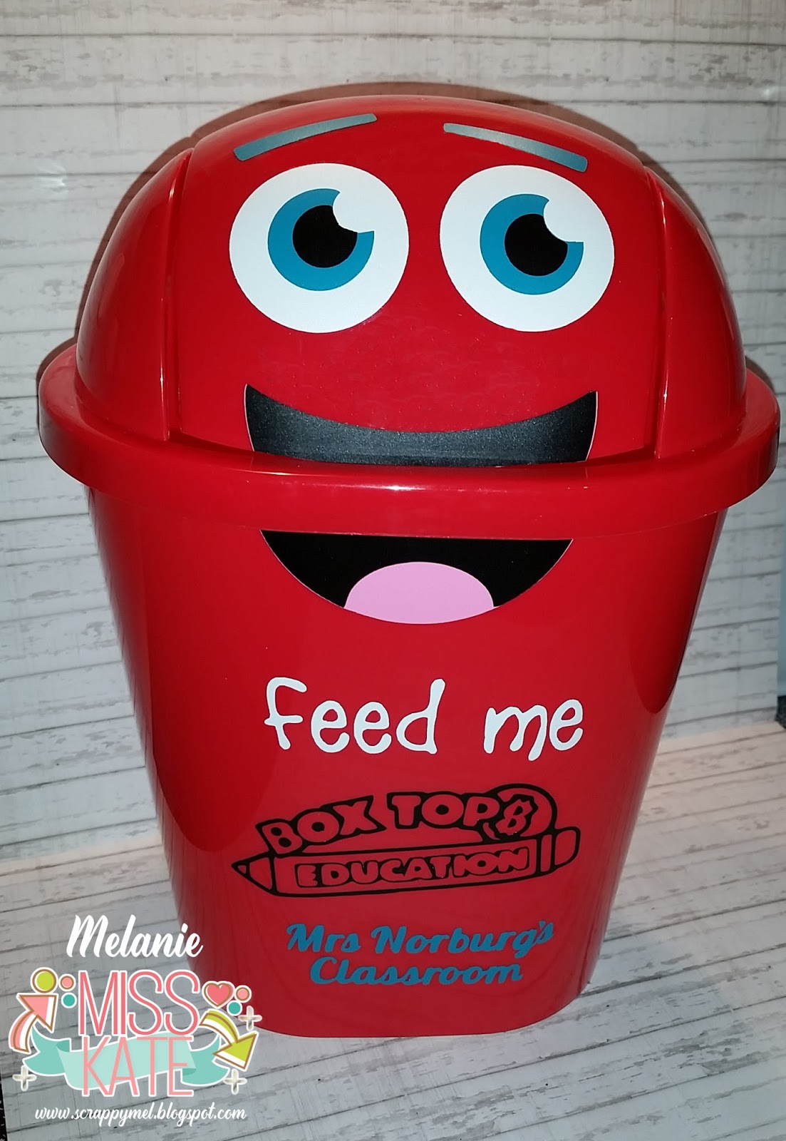 Miss Kate Cuttables Box Tops Monster Can