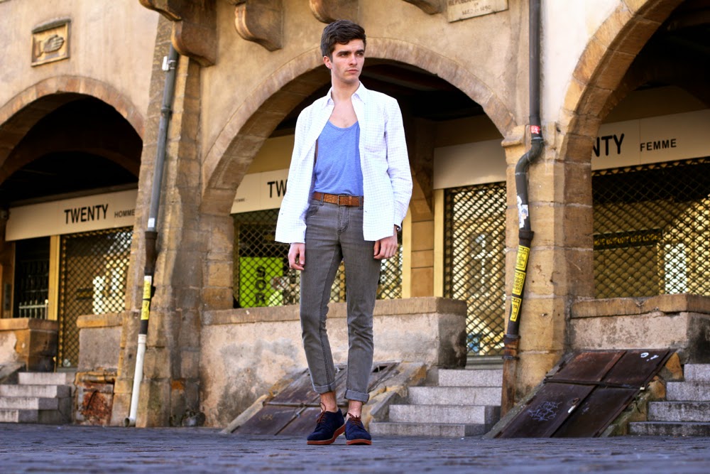 BLOG-MODE-HOMME-Gap-chemise-Dries-Van-Noten-Ceninture-CheapMonday-Jeans-Hermès-Bracelet-Binome-Preppy-Men-Fashion-Moderer-Shoes
