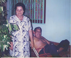 Mi hermana Clotilde Sánchez Duarte y su esposo mi cuñado Rodrigo Valderrama: