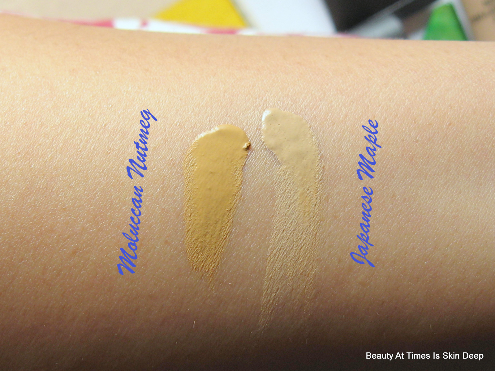 Snel Prelude Supermarkt Beauty At Times is Skin Deep: The Body Shop Matte Clay Clarifying  Foundation| Japanese Maple, Moluccan Nutmeg Swatches, price