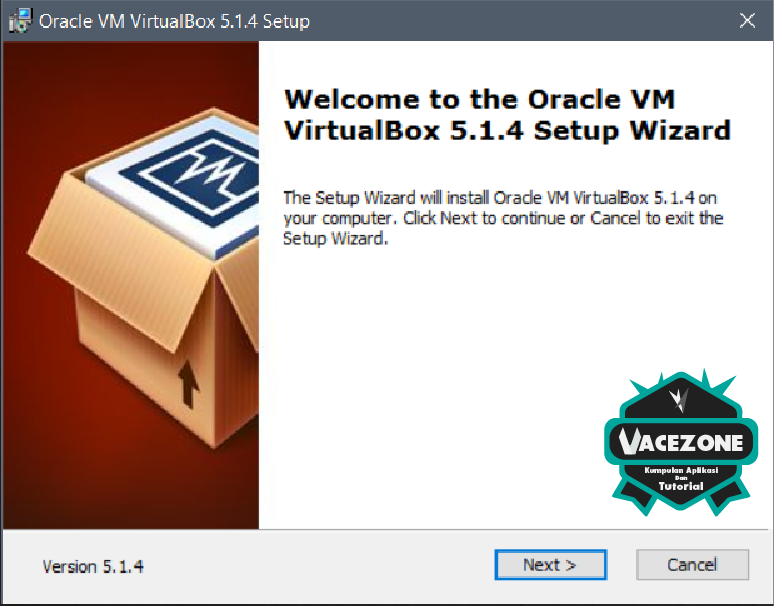 Oracle extension pack. Экран загрузки VIRTUALBOX 5.2.