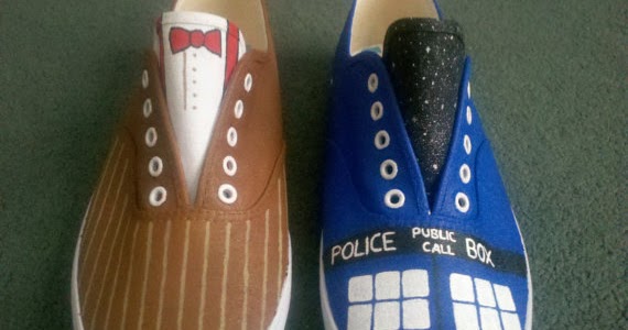 Hello, I'm the Doctor: Eleventh Doctor Shoes