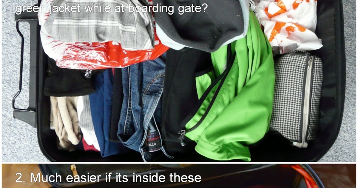 Things that annoy me when I see packing videos on Youtube