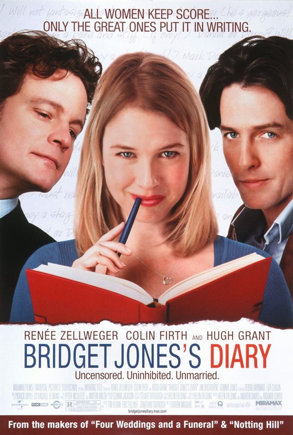 O Diário de Bridget Jones - DVD, sofá e pipoca