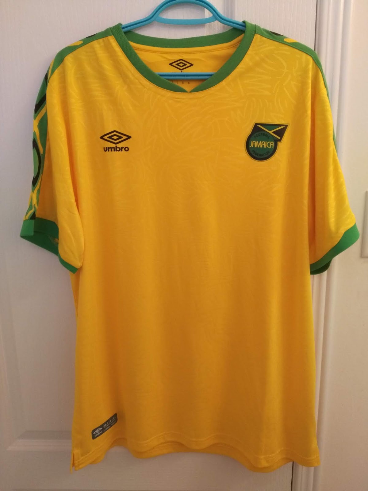 My Umbro Football Jerseys Collection Jamaica 2018/2019 Home S/S Jersey