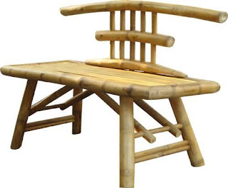 kursi dari bambu